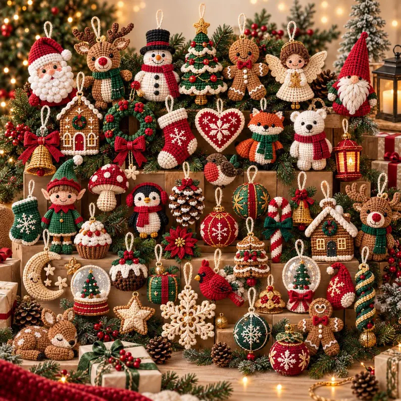 180+ Christmas Crochet Patterns Bundle PDF | PLR & MRR Resell Rights