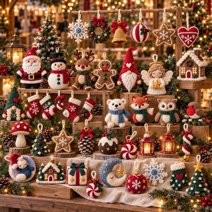 180+ Christmas Crochet Patterns Bundle PDF | PLR & MRR Resell Rights