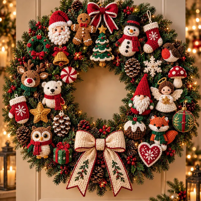 180+ Christmas Crochet Patterns Bundle PDF | PLR & MRR Resell Rights