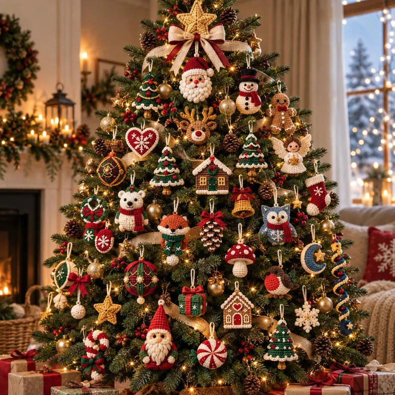 180+ Christmas Crochet Patterns Bundle PDF | PLR & MRR Resell Rights