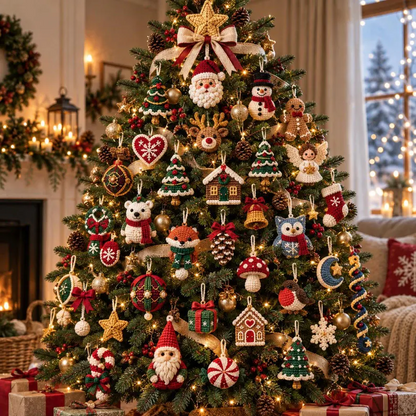 180+ Christmas Crochet Patterns Bundle PDF | PLR & MRR Resell Rights