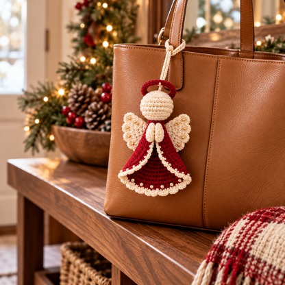 Crochet Angel Ornament Pattern PDF – Christmas Amigurumi Decoration