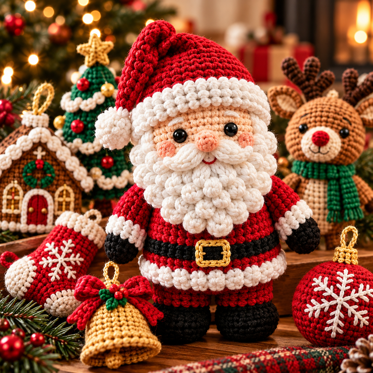 180+ Christmas Crochet Patterns Bundle PDF | PLR & MRR Resell Rights