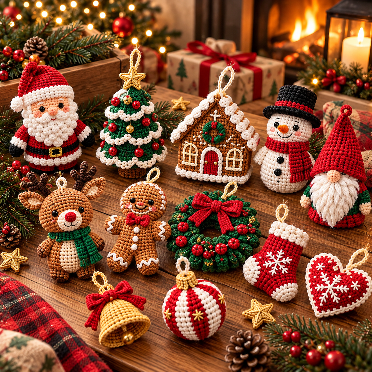 180+ Christmas Crochet Patterns Bundle PDF | PLR & MRR Resell Rights
