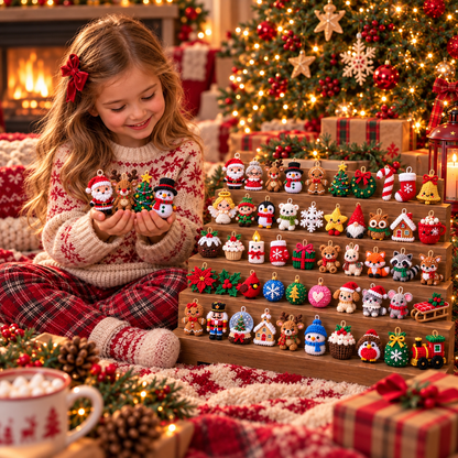50 Christmas Crochet Ornament Patterns PDF | Tiny Amigurumi Holiday Bundle