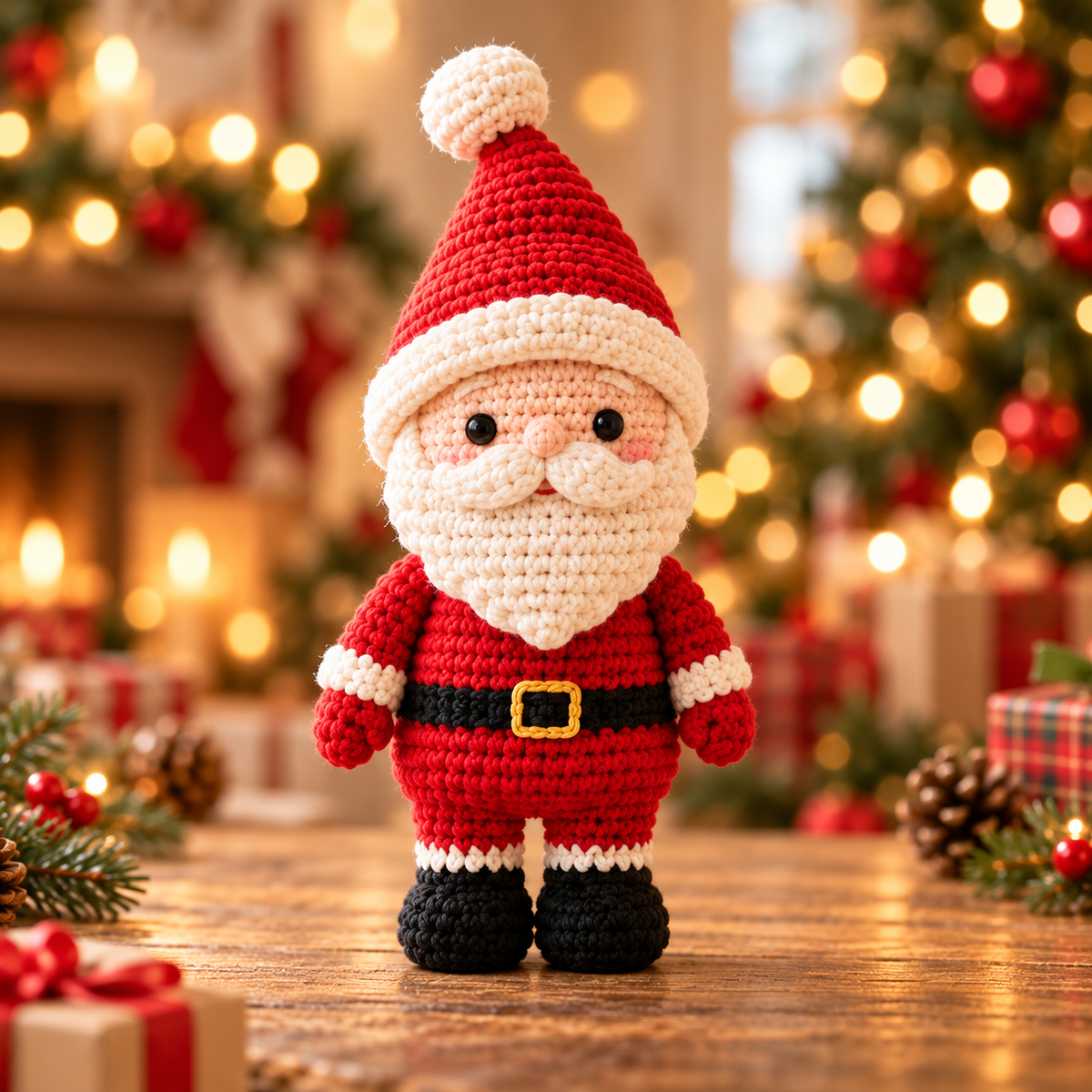 Christmas Crochet Dolls Pattern Bundle PDF | Santa, Mrs. Claus, Elf, Snowman & Reindeer